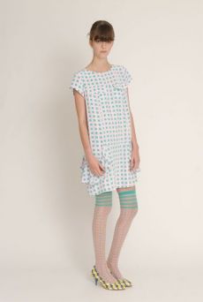 SS13 BLOCKED SUNFLOWER DRESS - Other Image